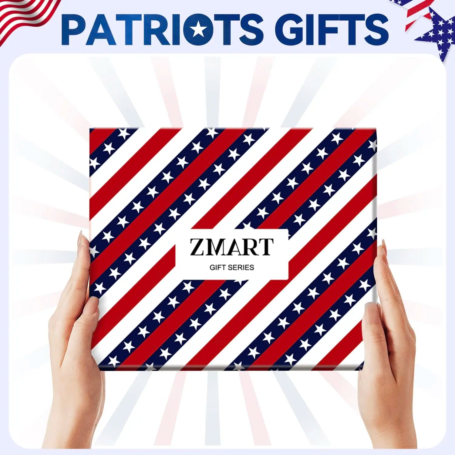 Zmart Red and White Striped Socks American Flag Socks 4Th of July Socks Patriotic Socks, Patriots Gifts for Women American Flag Gifts Citizenship Gifts