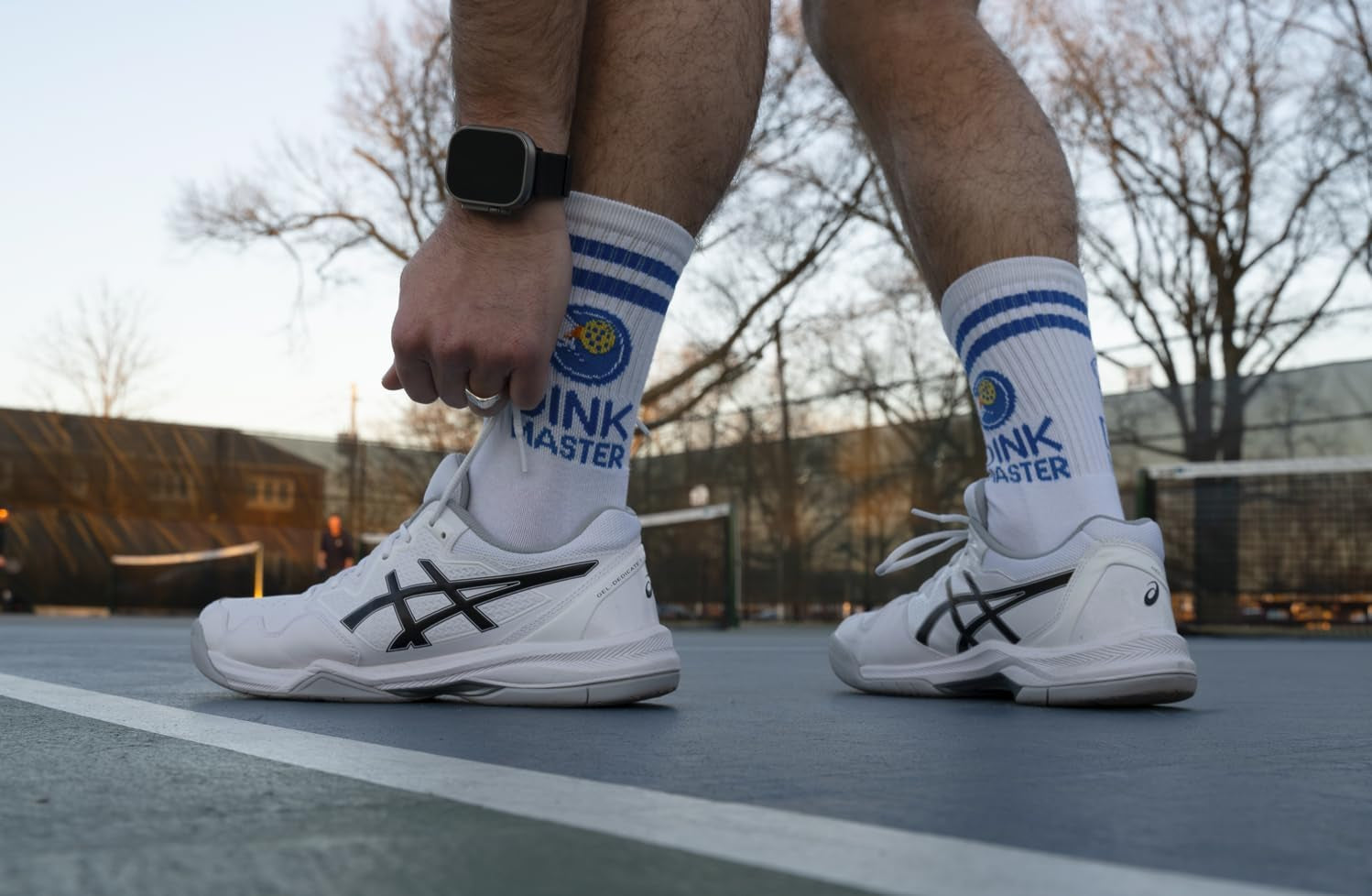 Performance Pickleball Crew Socks, Great Gift for Pickleball Lovers, Mens and Womens, One Size 8-13