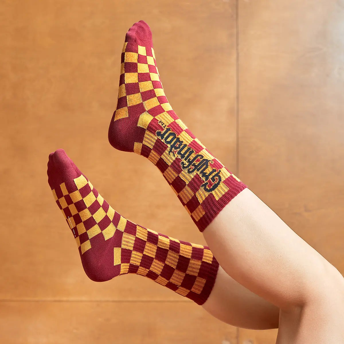 GLOWMODE X Harry Potter 2-Pack Soft Comfy Jacquard Embroidered Anti-Chafing Cotton Blend Crew Socks & Ankle Socks Set Daily Casual