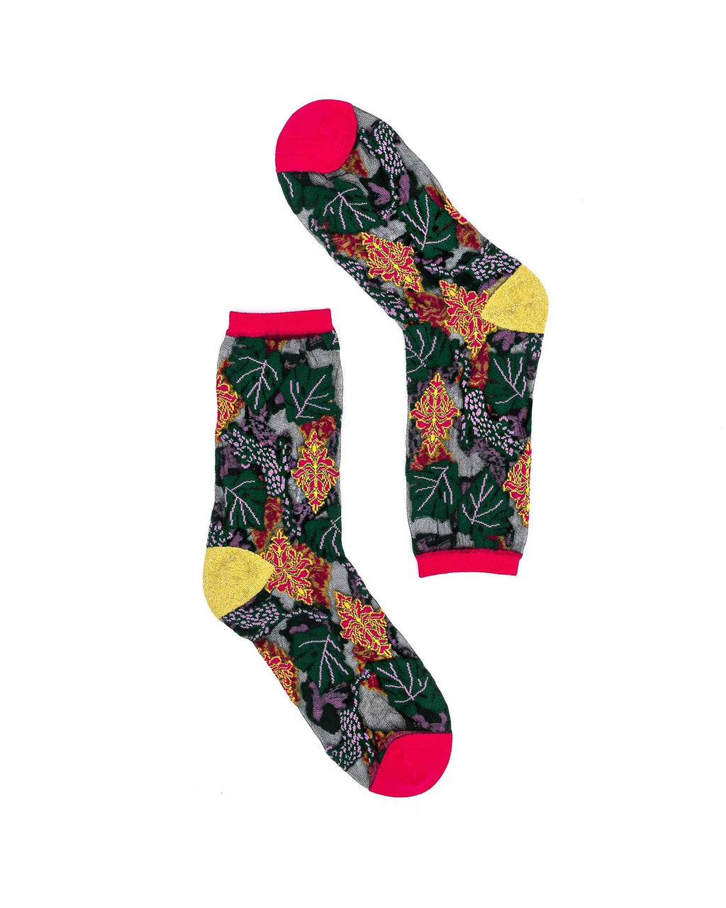 Holiday Floral Sheer Socks Bundle