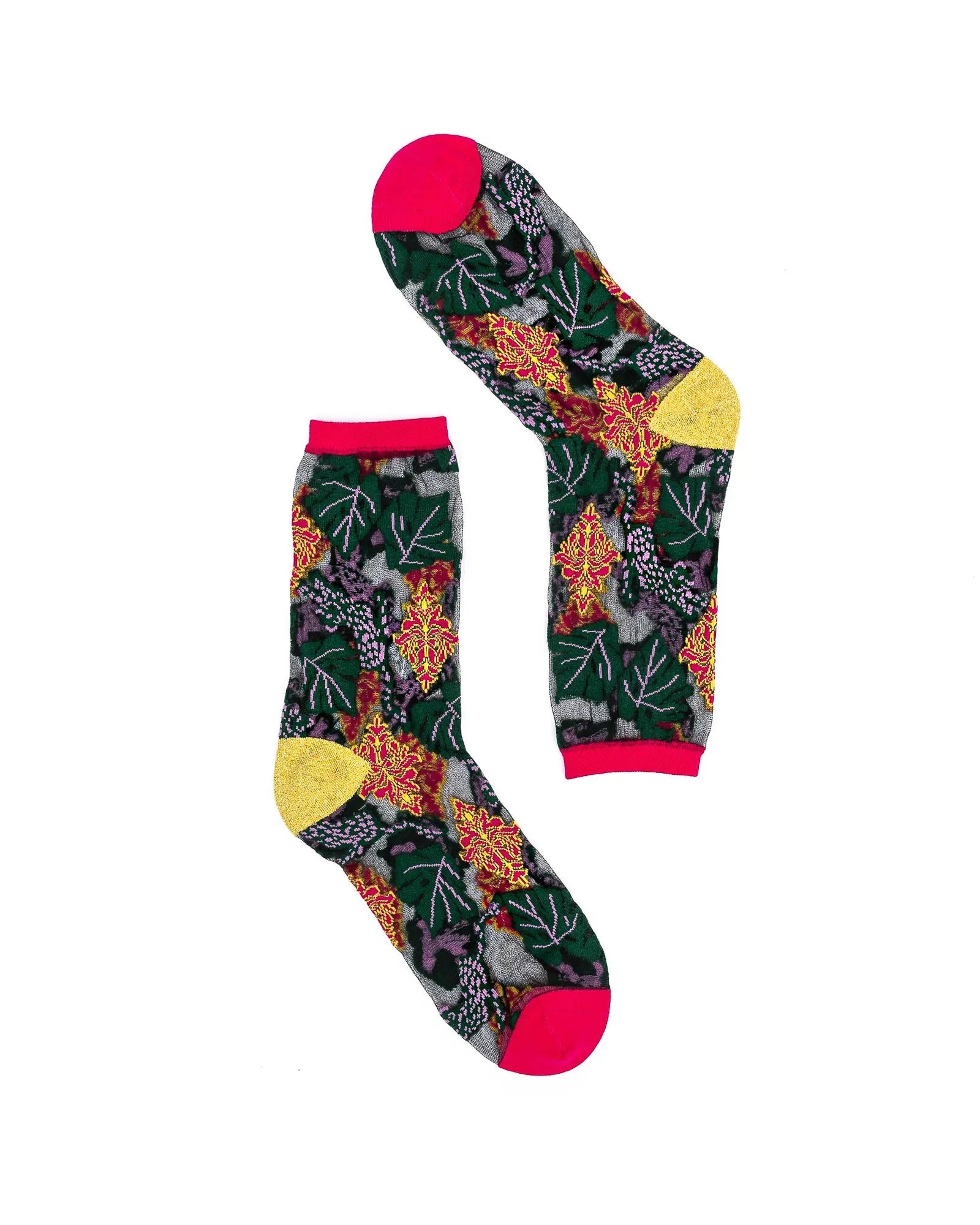 Holiday Floral Sheer Socks Bundle