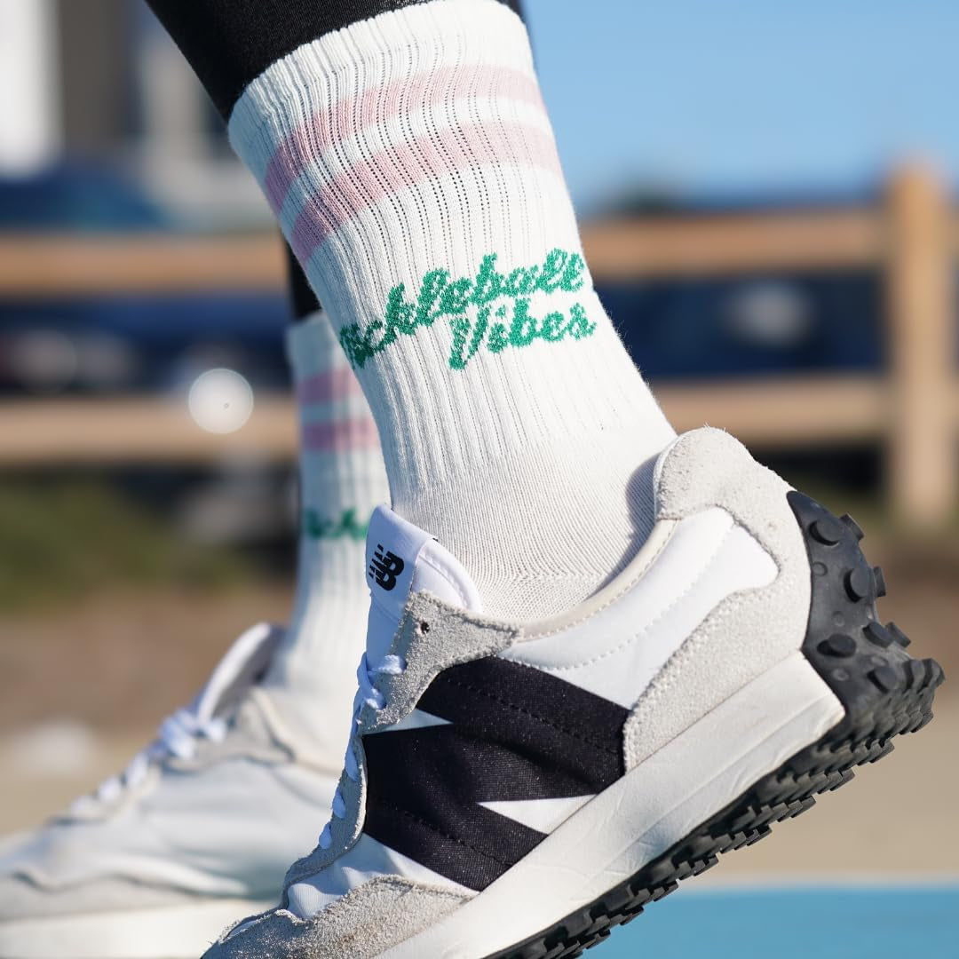 Pickleball Socks for Women and Men – Great Pickleball Gifts and Accessories for Women - Pickleball Outfit