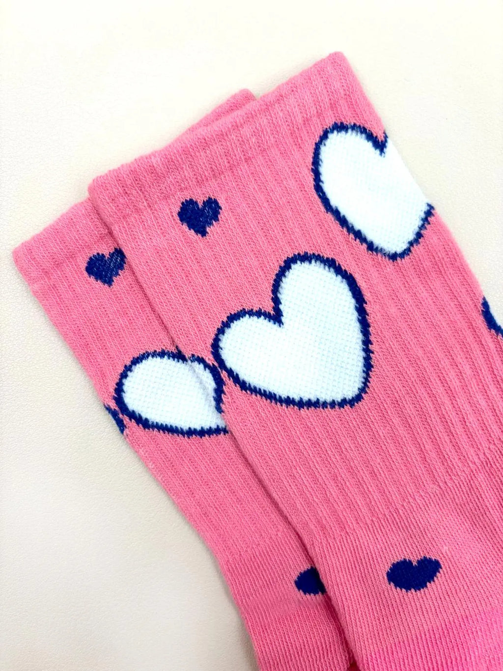 Women'S 5 Pairs Floral & Heart Print Crew Socks, Cute Casual Moisture Wicking Socks, Soft Comfy Breathable Socks for All Seasons Daily Wear, Socks Set