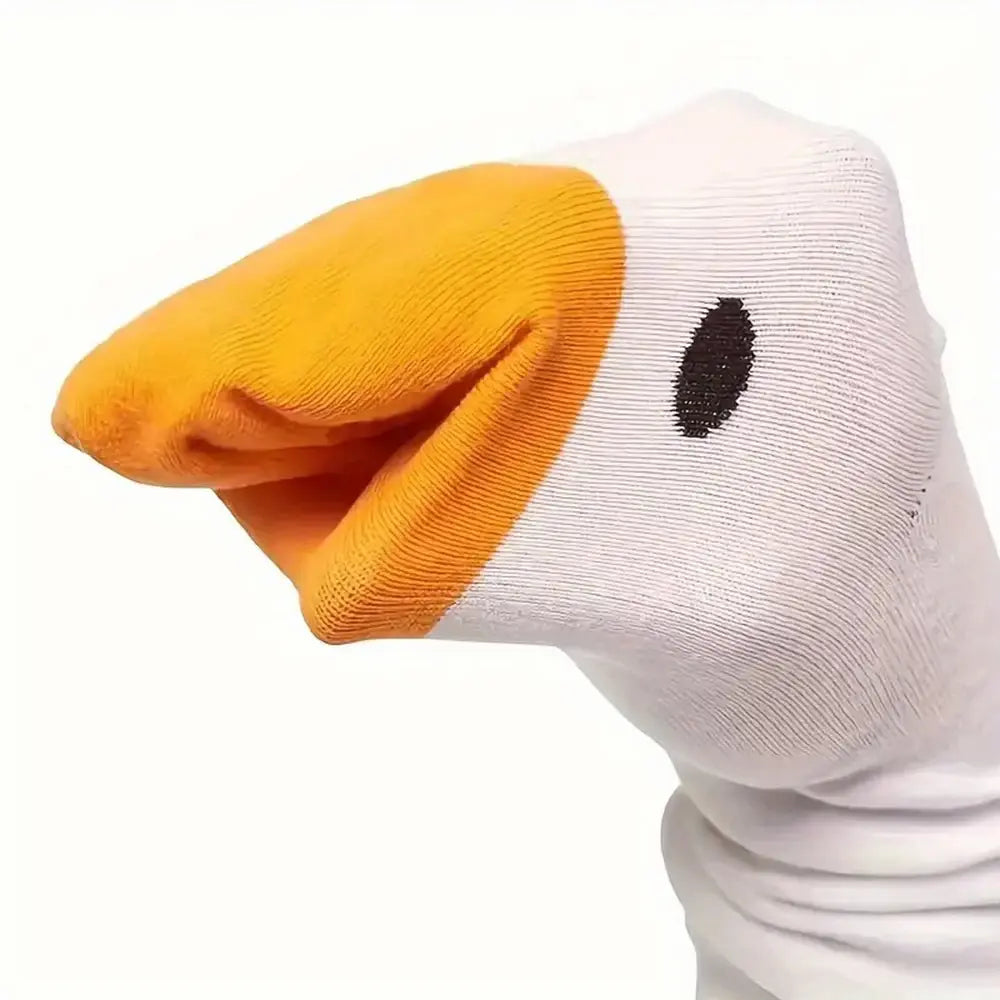 Funny Goose Cartoon Socks – Soft, Breathable & Stylish