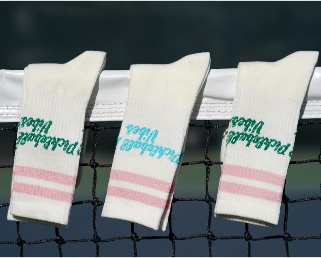 Pickleball Socks for Women and Men – Great Pickleball Gifts and Accessories for Women - Pickleball Outfit